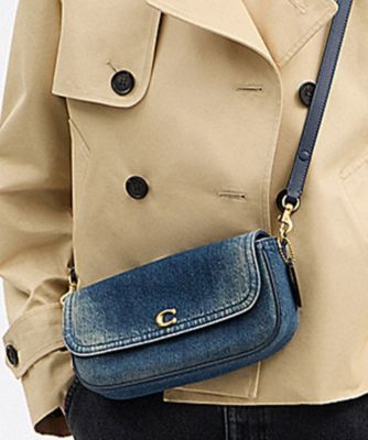 ブルック フラップ チェーン バッグ・ラブド デニム | COACH/コーチ